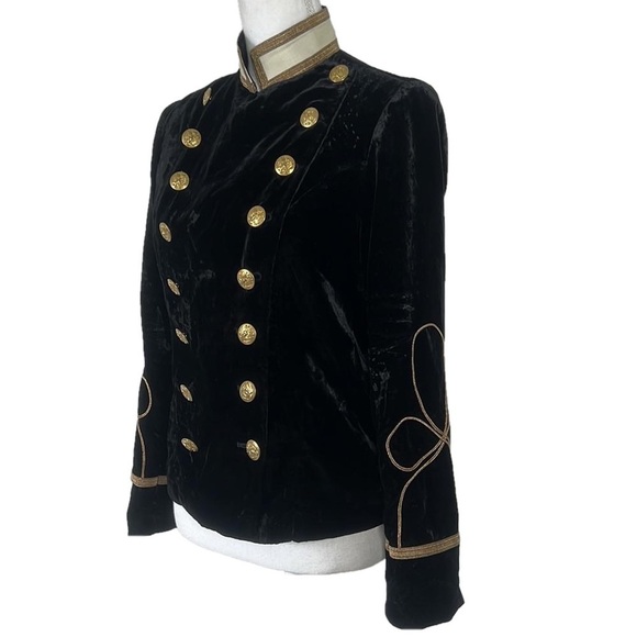 Ralph Lauren Velvet Military Jacket - Picture 1 of 11
